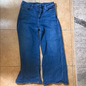 Just Black Deep Blue Flare Jeans